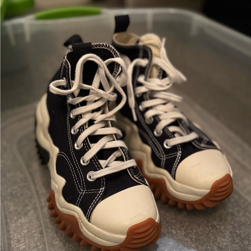 Black and White High-Top Sneakers
Worn 3x